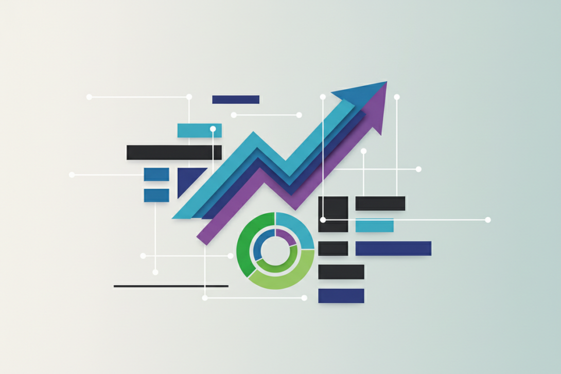 abstract paper cutout